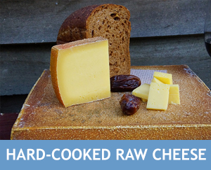 Hard-Cooked Raw Cheese